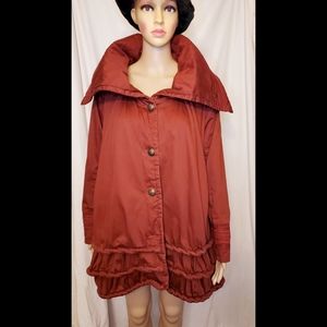 Edwardian 1800s Style Down Alternative Coat by ARTKA CRAZY IN LIFE